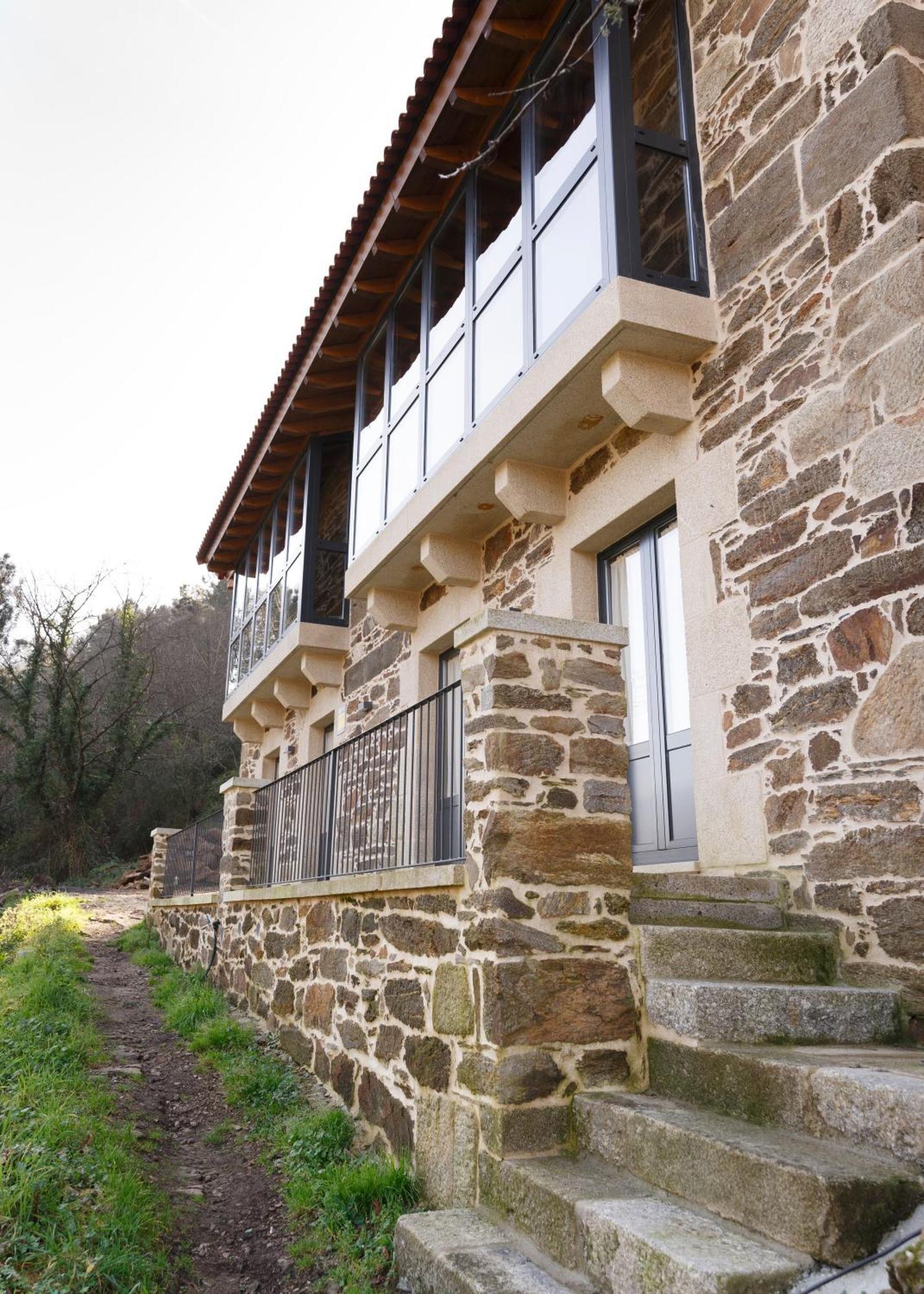 Appartamento Ribeira Sacra A Orilla Rio Mino Casas Do Pincelo Esterno foto